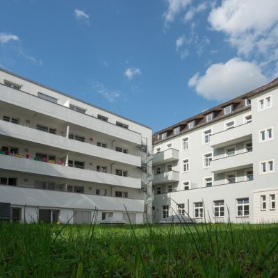 Wohnpark West Ulm Innenhof 2